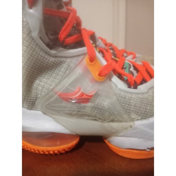 Nike LeBron 19 XIX GS 6Y Fast Food Basketball Shoes Sneakers Orange DD0418-001 - Picture 4 of 16